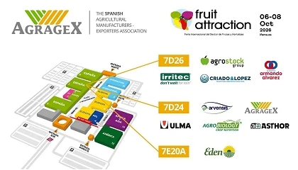 Fotografia de AGRAGEX refuerza la presencia de la tecnología española en Fruit Attraction 2026