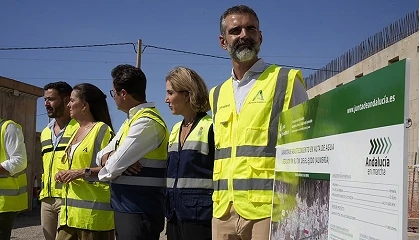 Foto de Las obras de abastecimiento con agua desalada en El Ejido, Almer�a, alcanzan el 85%