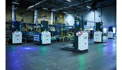 Foto de Knapp automatiza la gestión de palets en la planta de Cummins en Suecia