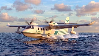 Foto de Syensqo suministrará materiales compuestos para el avión anfibio eléctrico de Noemi Aerospace