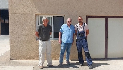 Foto de AESLA recibe la visita de un ganadero brasile�o interesado en la gen�tica Lacaune