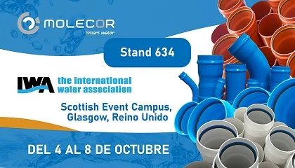 Foto de Molecor participar� en el IWA World Water Congress & Exhibition 2026 en Glasgow