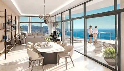Foto de Las ventanas de PVC VEKA en TM Tower, el edificio residencial m�s alto de Europa