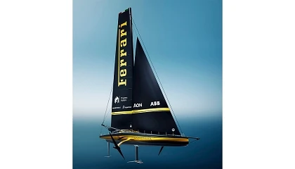 Foto de ABB y Ferrari Hypersail colaboran para llevar la corriente continua a la navegaci�n en alta mar