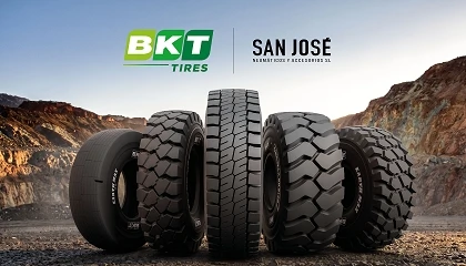 Foto de Lo mejor de la gama Earthmax de BKT se expone en la MMH 2026
