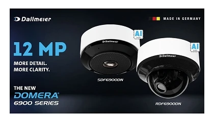 Foto de Dallmeier presenta la serie Domera 6900 con resolución de 12 MP