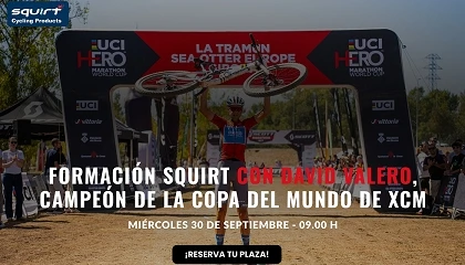 Foto de CJM Sport organiza un webinar con David Valero para presentar las novedades de Squirt