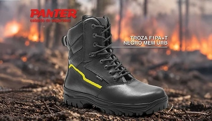 Foto de Troza y Argos Bota O7S Pro de Panter: protección para bomberos y equipos de intervención