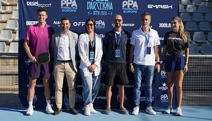 Foto de Barcelona abre la primera temporada europea del circuito profesional de pickleball
