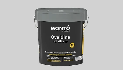 Foto de Pinturas MONTÓ amplía su gama de fachadas con Ovaldine Sol Silicato, el revestimiento mineral más versátil para rehabilitación