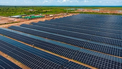 Foto de Kamoa-Kakula, la primera planta solar con almacenamiento de África para suministro energético 24/7