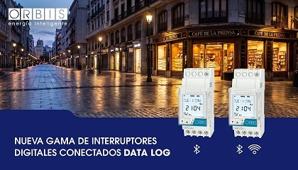 Foto de ORBIS optimiza la gestión de las instalaciones con su nueva gama de interruptores horarios DATA LOG