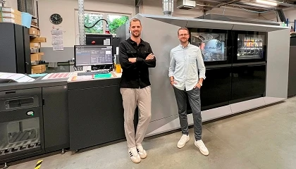 Foto de Rautenberg Druck ampl�a su capacidad de impresi�n digital con una Jetfire 50 de Heidelberg