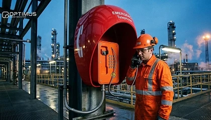 Foto de Soluciones Optimus para instalaciones ATEX y marinas con altavoces certificados e intercomunicadores antivándalos