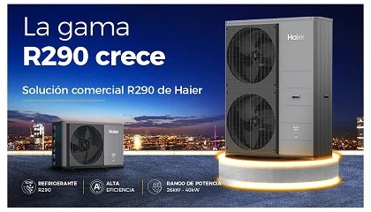 Foto de Haier lanza una nueva bomba de calor monobloc aire-agua (ATW) comercial con R290