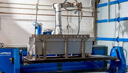 Foto de Oliva Torras aumenta un 50% su capacidad de soldadura y pulido mediante rob�tica colaborativa