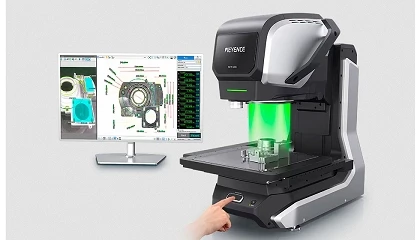 Foto de Gincat System incorpora una nueva m�quina de visi�n Keyence para mejorar el control de calidad