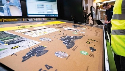 Photo de Mondi desarrolla un envase de impresión digital sobre papel marrón para el lanzamiento de Kärcher