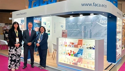 Foto de Faca Packaging presenta un sistema de dispenser con recarga en Luxe Pack Monaco 2026