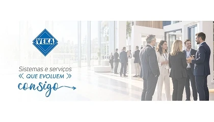 Foto de Veka mostra na Veteco como a evolu��o cont�nua dos seus sistemas cria valor para fabricantes e prescritores