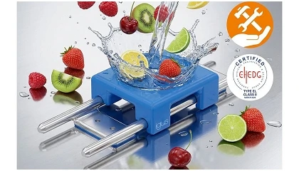Foto de Primeira guia linear do mundo com certifica��o EHEDG para tecnologia alimentar higi�nica