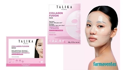 Foto de Talika presenta Collagen Fusion, mascarillas y parches que se fusionan con la piel