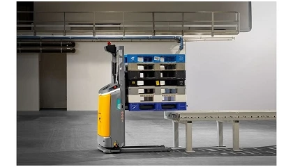 Foto de Jungheinrich lan�a rob� m�vel aut�nomo para automatizar o transporte de paletes
