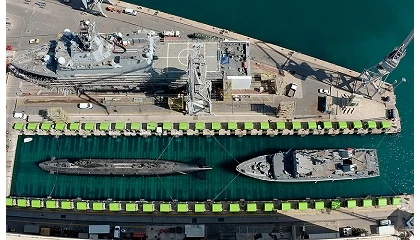 Foto de El Syncrolift de Navantia Reparaciones Cartagena cumple 50 a�os tras realizar m�s de mil varadas