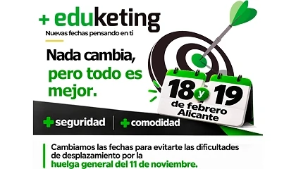 Foto de Eduketing cambia sus fechas al 18 y 19 de febrero en Alicante