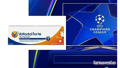 Foto de La gama de productos de uso t�pico Voltadol, licenciatario oficial de la UEFA Champions League en Espa�a