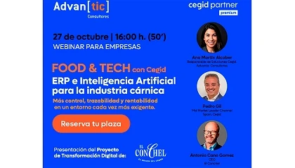 Foto de Advantic Consultores y Cegid analizan el papel de la IA en la industria c�rnica