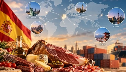 Foto de China, Estados Unidos, Japón, México y Reino Unido, mercados estratégicos para los alimentos españoles