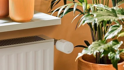 Foto de Smart TRV, el cabezal termostático de Delta Dore con IA para regular la calefacción