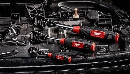 Foto de Milwaukee ampl�a su gama de herramientas de mano con las nuevas carracas con mango bimatierial