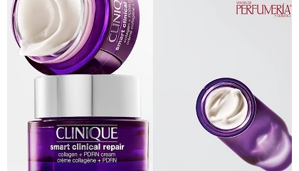Foto de Clinique incorpora colágeno y PDRN a su línea Smart Clinical Repair™ con una nueva crema facial