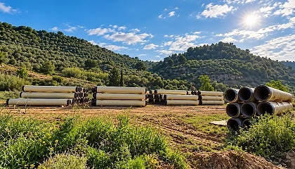 Foto de Saint-Gobain PAM suministra m�s de 5,3 kil�metros de tuber�a para la impulsi�n de agua regenerada en el nuevo ramal Cardener del colector de salmueras del Llobregat