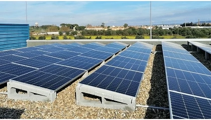 Foto de Primeira unidade de produ��o fotovoltaica no Entroncamento destinada � opera��o ferrovi�ria