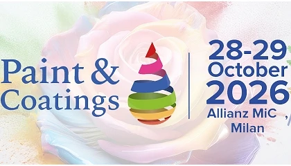 Foto de Paint &amp; Coatings Italy 2026 reunirá al sector de los recubrimientos en Milán los días 28 y 29 de octubre