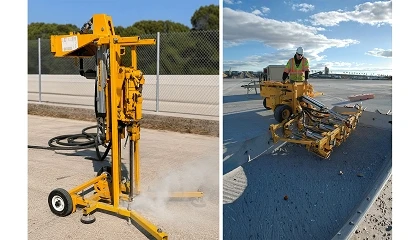 Foto de Perforar para inyectar sin depender del taladro manual: un caso en mantenimiento de carreteras