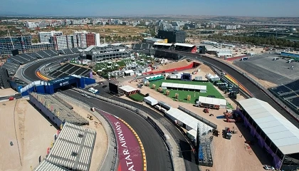 Foto de Acciona completa en tiempo récord la construcción del circuito de Fórmula 1 de Madrid
