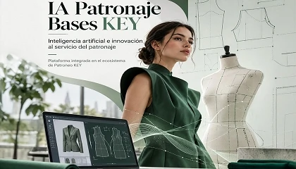 Foto de IA Patronaje Bases KEY: una innovadora plataforma que incorpora la inteligencia artificial a la creación de patronaje bases de moda