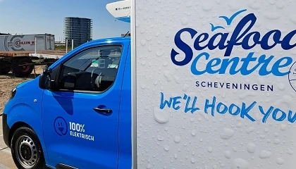 Foto de Seafood Centre utiliza la refrigeraci�n el�ctrica de Thermo King para repartir en zonas de cero emisiones