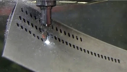 Foto de Fast-Hole EDM: a eletroeros�o que permite fabricar microfuros para refrigerar turbinas aeron�uticas