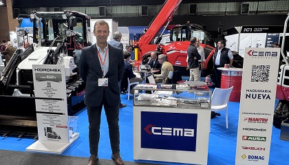 Rafael París, administrador y director comercial de Cema Maquinaria