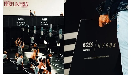 Foto de BOSS Parfums se alía con HYROX para reforzar su conexión con el público del fitness