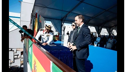Foto de Navantia bota en San Fernando la s�ptima corbeta para la Marina Real de Arabia Saud�