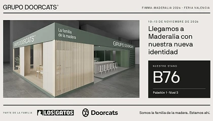 Foto de Grupo Doorcats presenta su nueva identidad corporativa en Maderalia 2026
