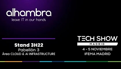 Foto de Alhambra IT analiza los retos de cloud y ciberseguridad en Tech Show Madrid