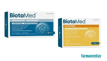 Foto de Reig Jofre amplía u linea de probióticos con BiotaMed Inmunidad y BiotaMed Intestinal Sobres