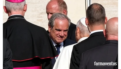 Foto de El Papa Le�n XIV recibe en audiencia a una delegaci�n de la PGEU